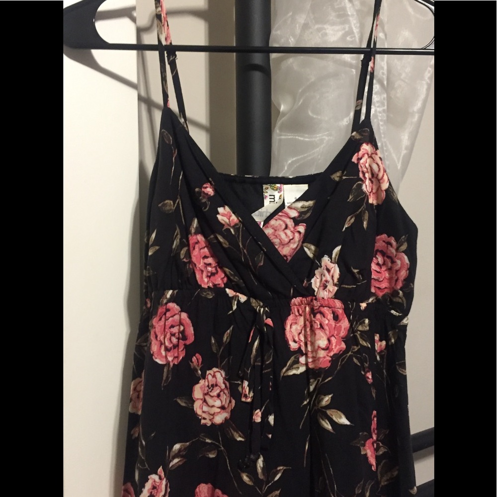 Floral maxi dress